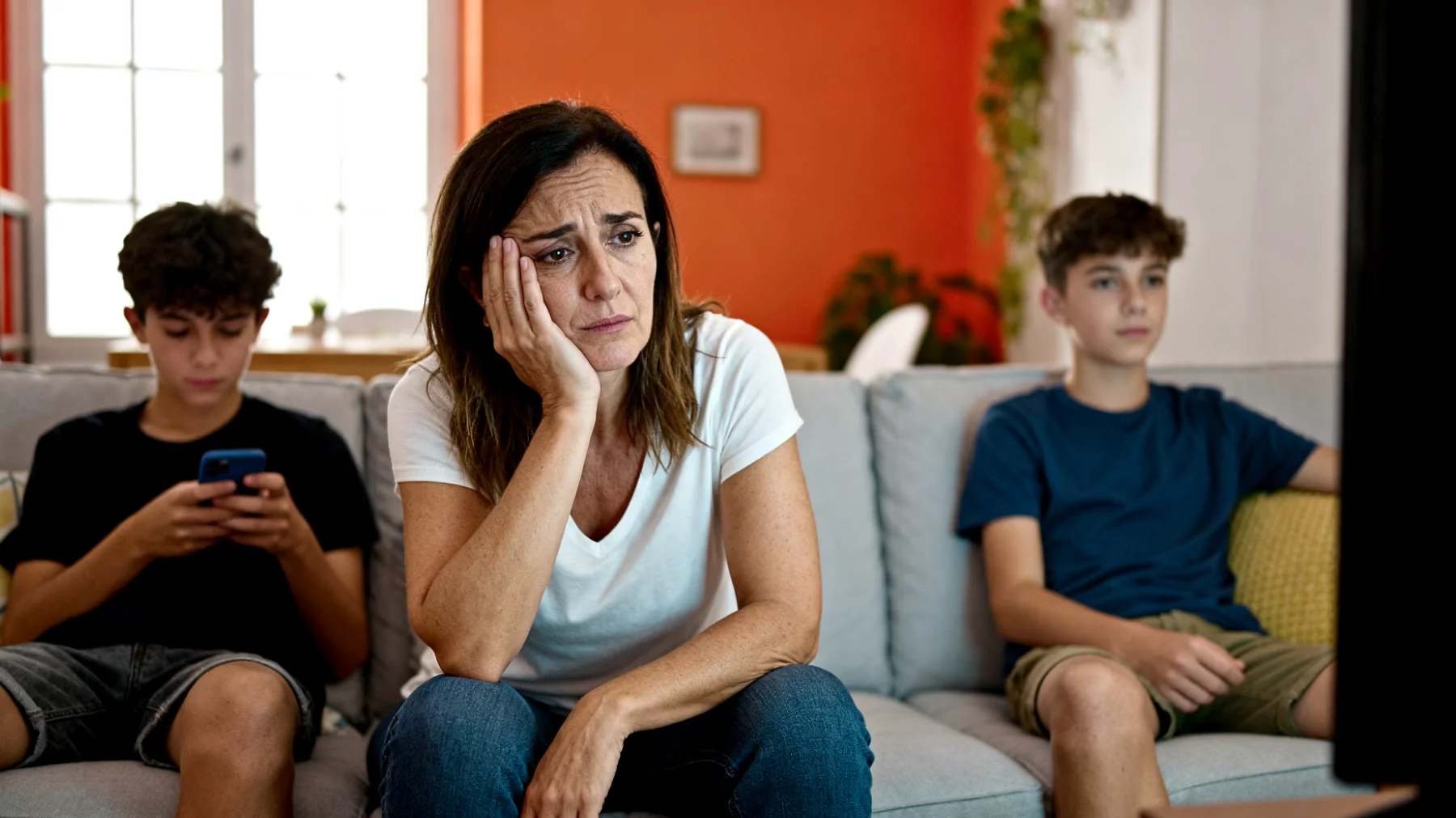 Una mamma fatica a porre limiti chiari ai propri figli adolescenti, cedendo costantemente alle loro richieste per evitare conflitti o per senso di colpa. Questo atteggiamento di eccessiva permissività porta i ragazzi a non rispettare regole, a pretendere sempre di più e a non sviluppare un senso di responsabilità personale."