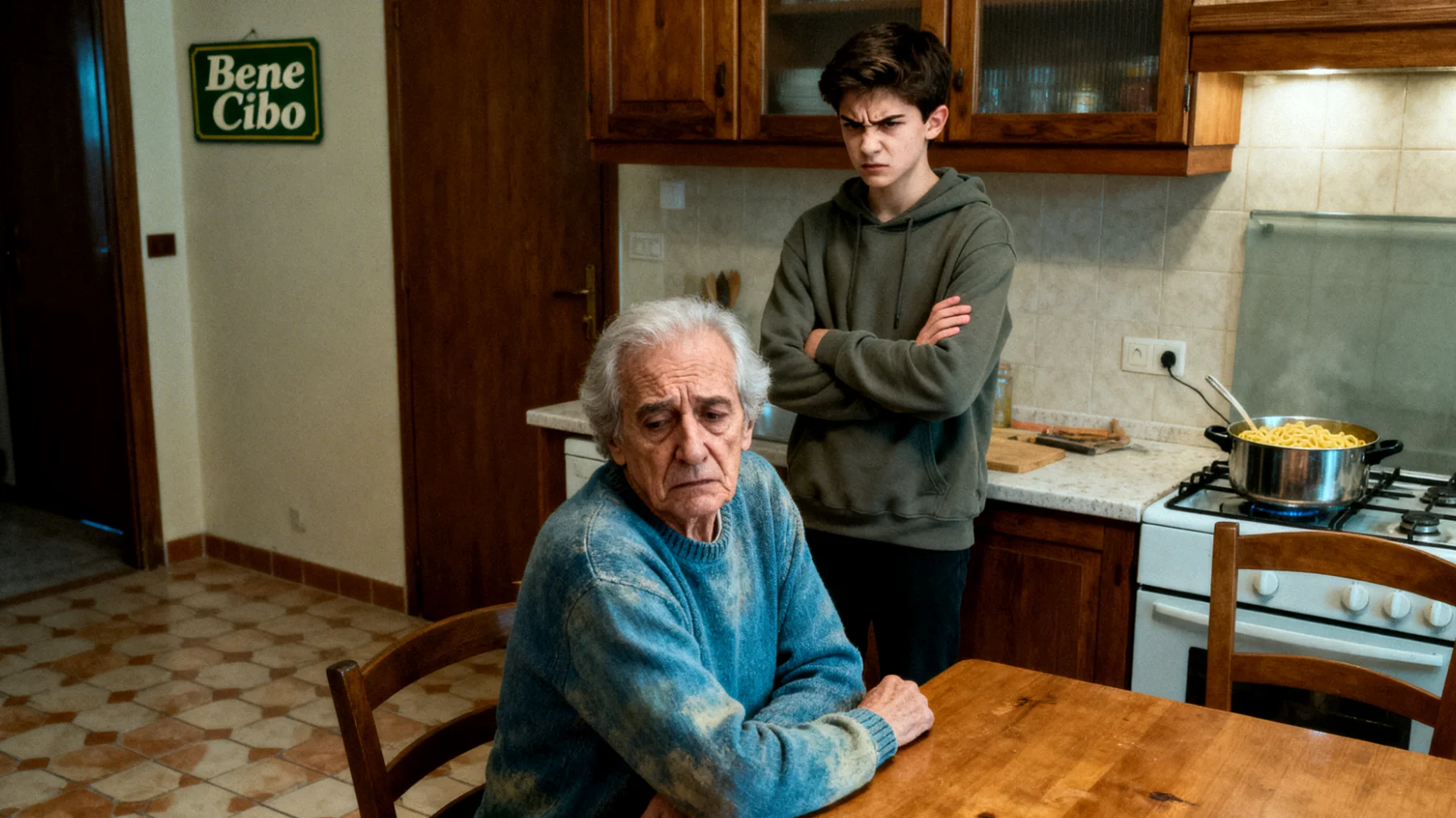 I nonni si trovano in difficoltà nel gestire i comportamenti oppositivi e le frequenti esplosioni di rabbia dei nipoti adolescenti, che tendono a sfidare apertamente le regole, rispondere in modo aggressivo e rifiutare qualsiasi forma di autorità da parte dei nonni, percepiti come 'troppo vecchi' per capirli."