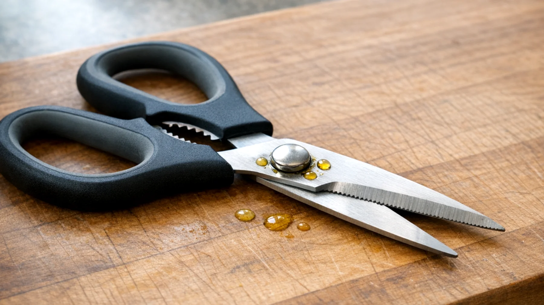 Come far durare più a lungo le forbici da cucina evitando che si arrugginiscano, perdano il filo o si allentino nel perno centrale, sfruttando i metodi tradizionali tramandati dalle nonne"